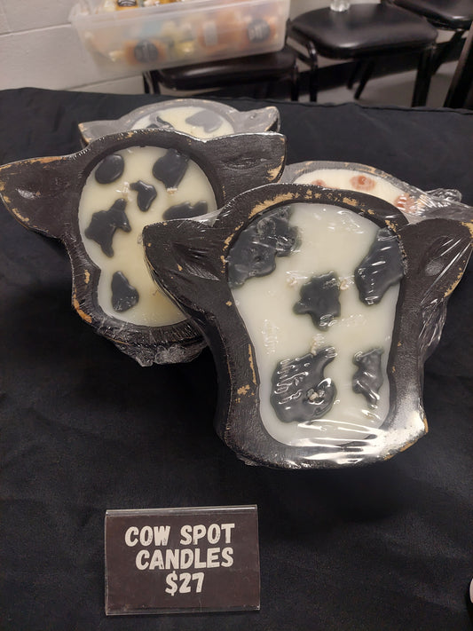 Cow Spot Candle