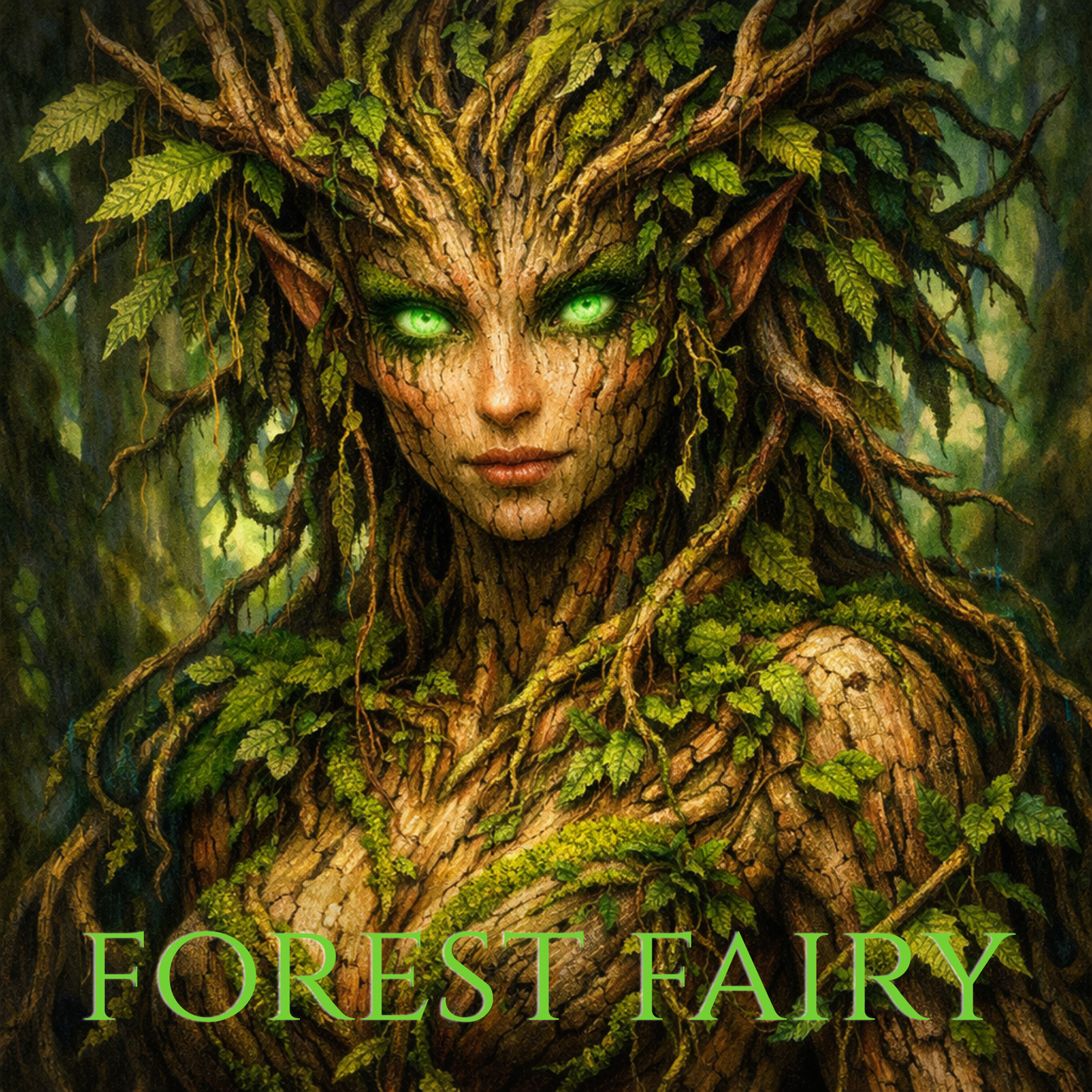 Forest Fairy Votive Candle | Earth Element | The Elemental Guardians