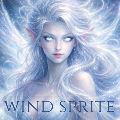 Wind Sprite Votive Candle | Air Element | The Elemental Guardians