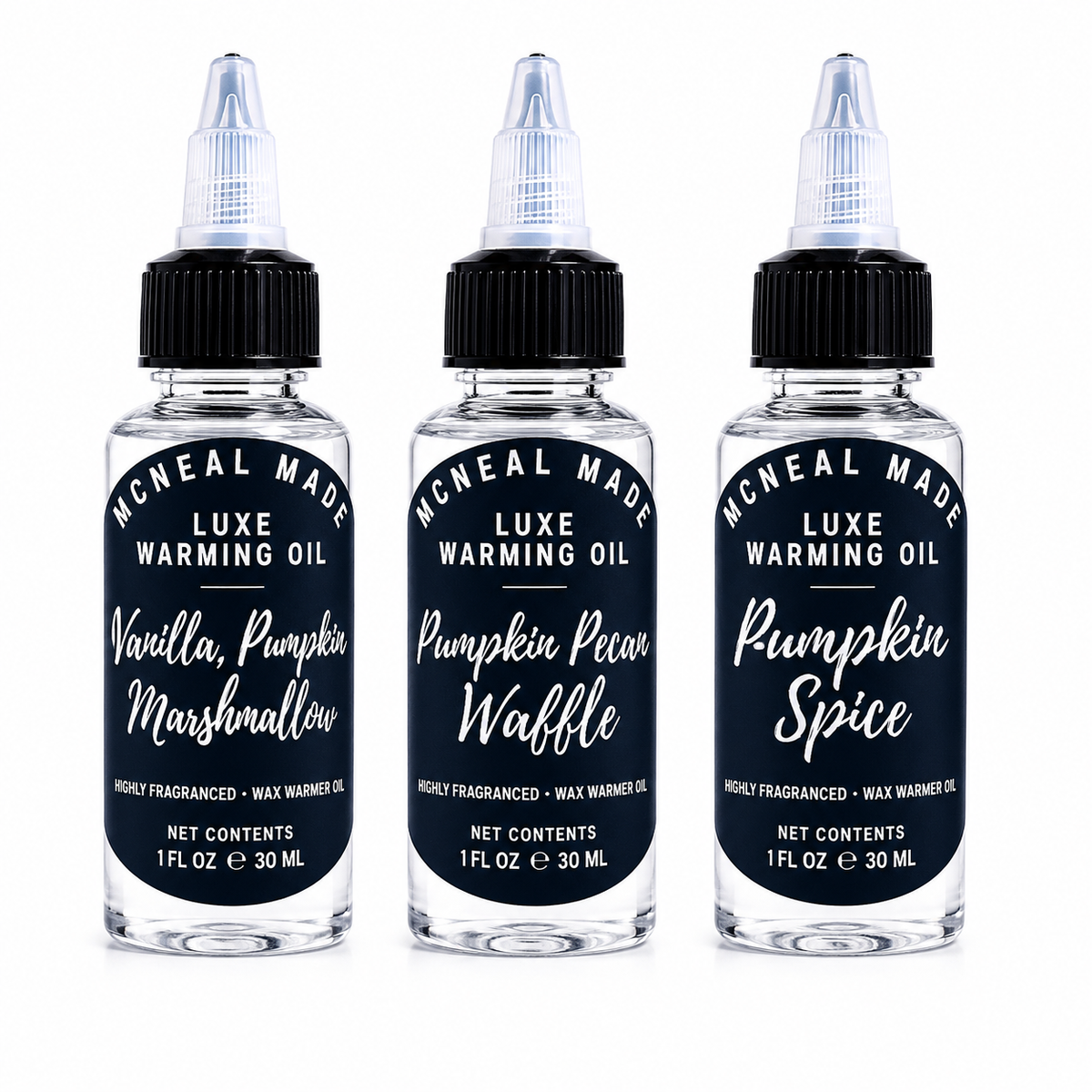 Warming Oil Flights | 3 Scent Mixing Samplers