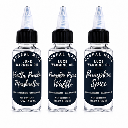 Luxe Warming Oil & Scent Shots | Mix, Match and Layer