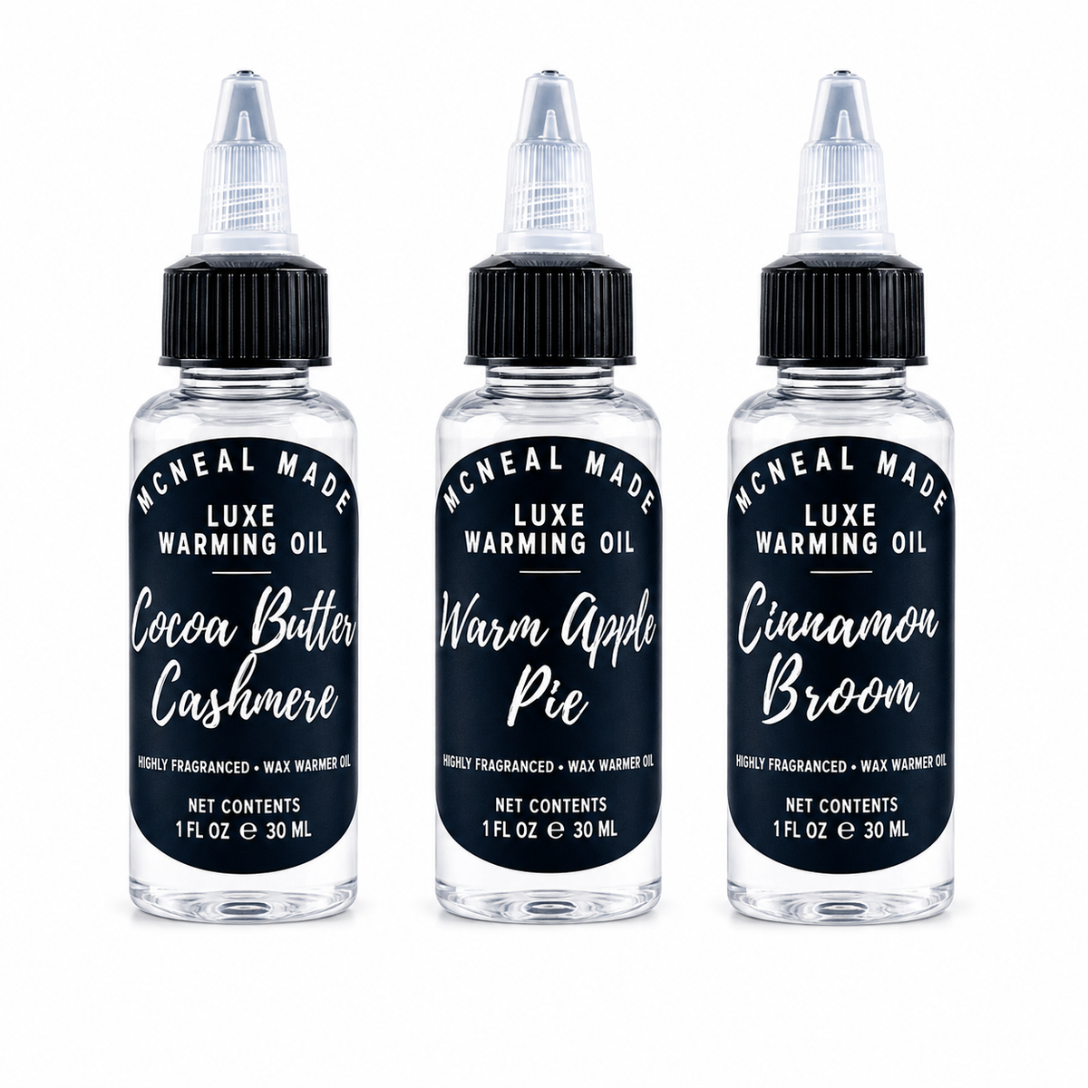 Warming Oil Flights | 3 Scent Mixing Samplers