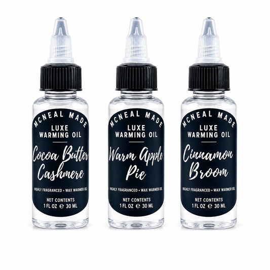 Warming Oil Flights | 3 Scent Mixing Samplers