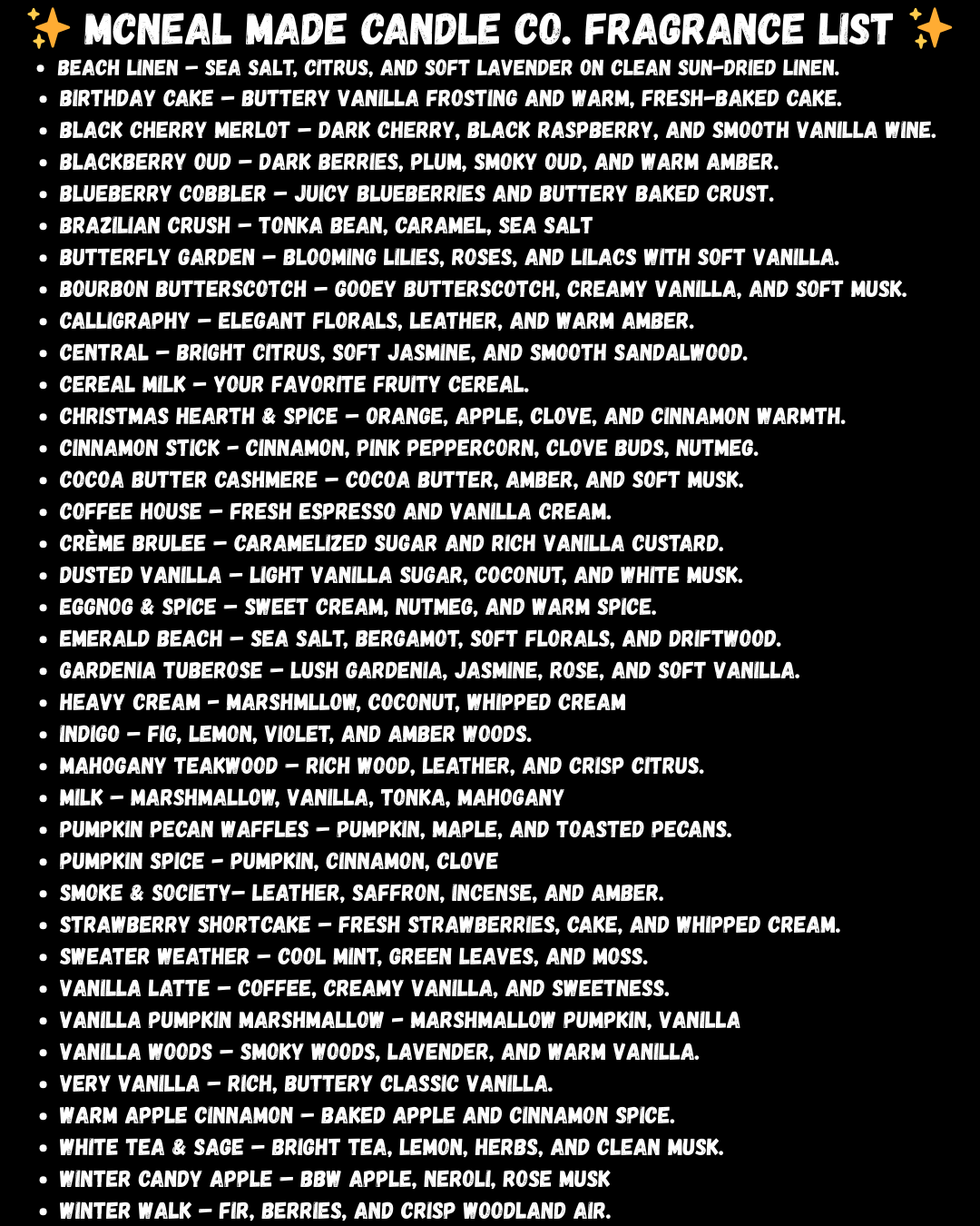 Wax melt 2.3 oz Clamshell Regular Size
