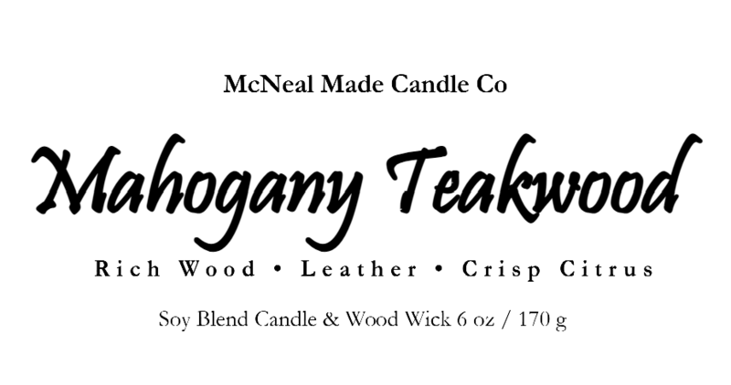 Soy Blend Candle with Wood Wick